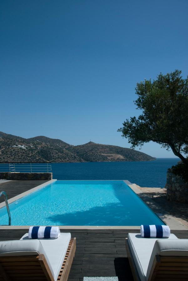 Villa Aiolos: Above The Sea, Within Agios Nikolaos Exterior foto