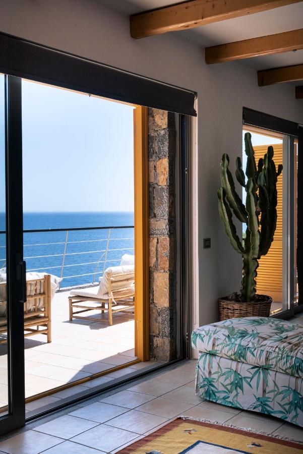 Villa Aiolos: Above The Sea, Within Agios Nikolaos Exterior foto