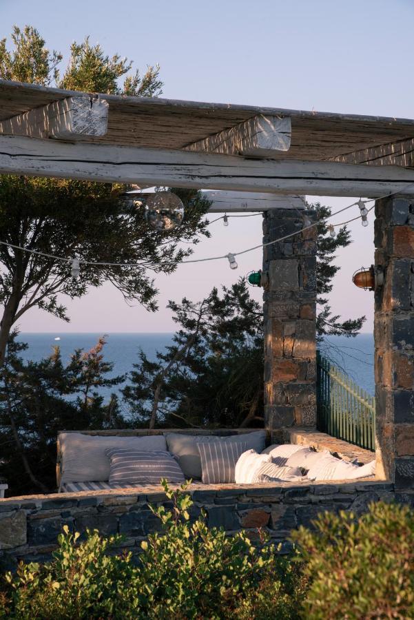 Villa Aiolos: Above The Sea, Within Agios Nikolaos Exterior foto