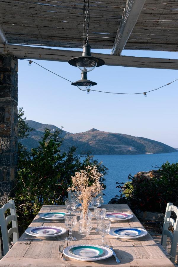 Villa Aiolos: Above The Sea, Within Agios Nikolaos Exterior foto