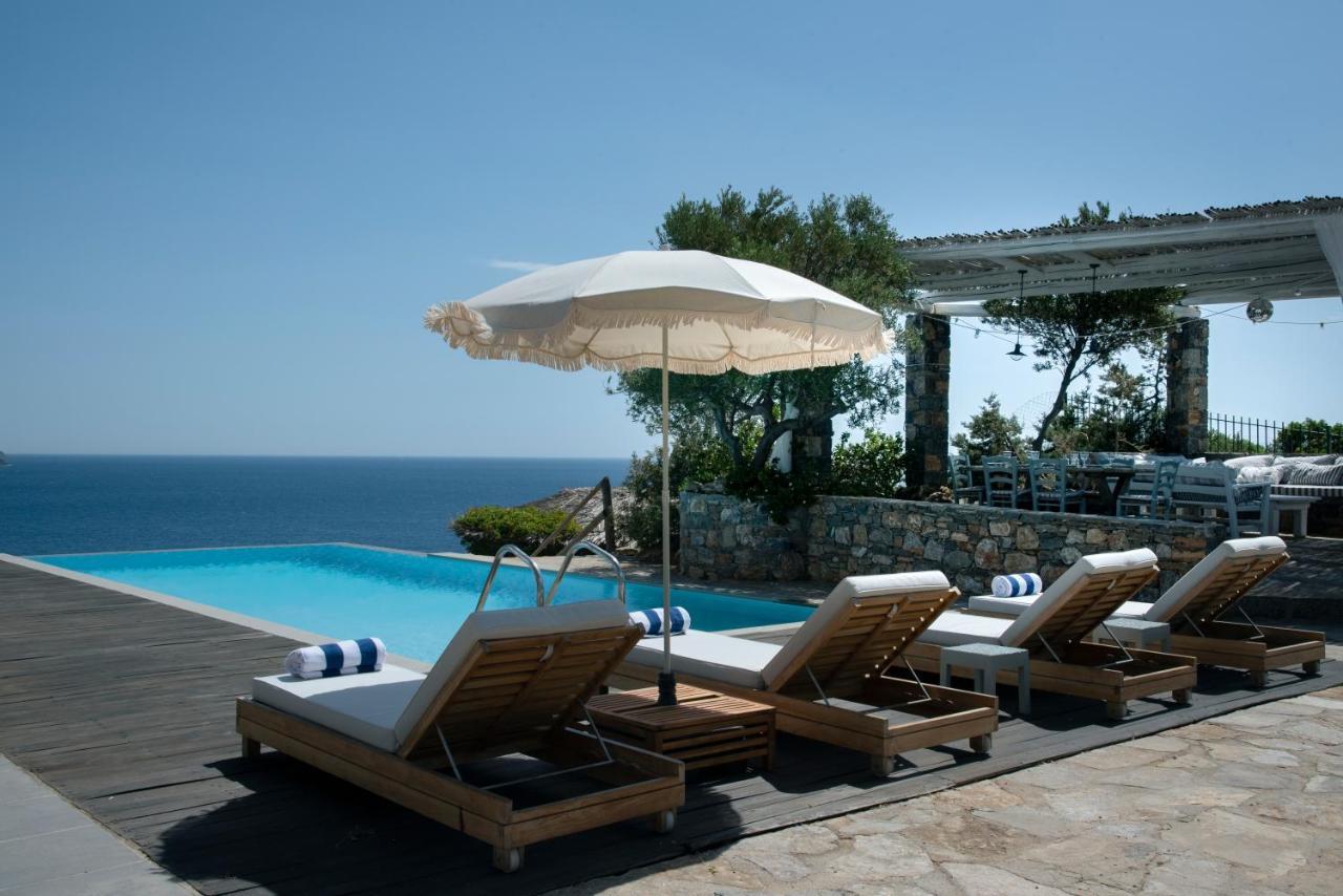 Villa Aiolos: Above The Sea, Within Agios Nikolaos Exterior foto