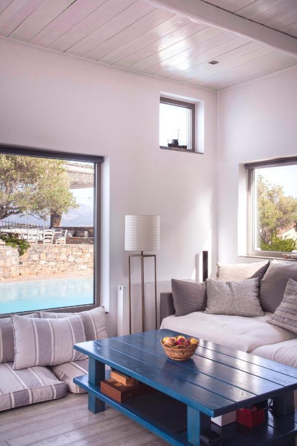 Villa Aiolos: Above The Sea, Within Agios Nikolaos Exterior foto