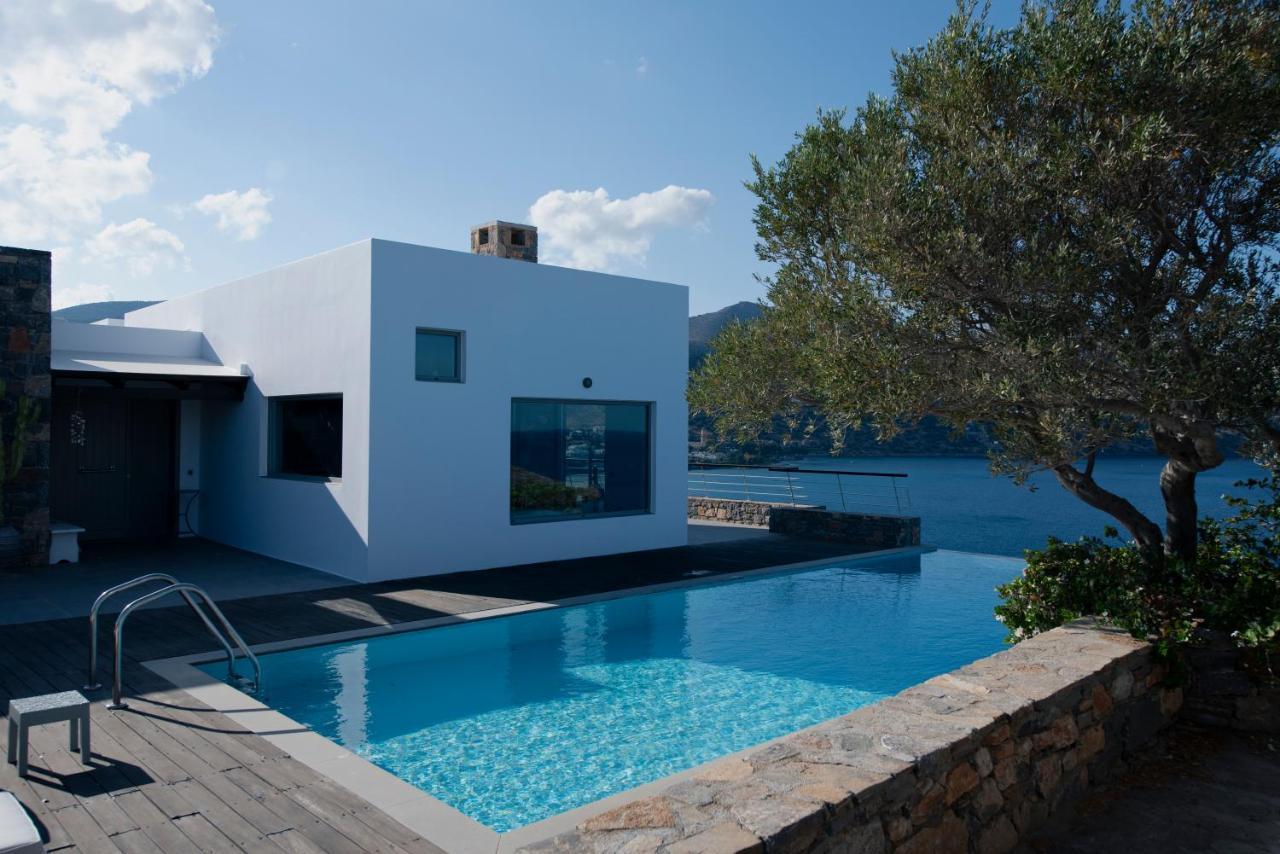 Villa Aiolos: Above The Sea, Within Agios Nikolaos Exterior foto